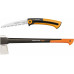 Fiskars X25 Hasítófejsze + Xtract SW73 kerti fűrész szett 1025437