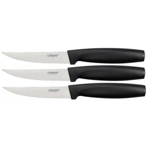 Fiskars Functional Form steak késkészlet, fekete, 3 db-os (102659) 1014280