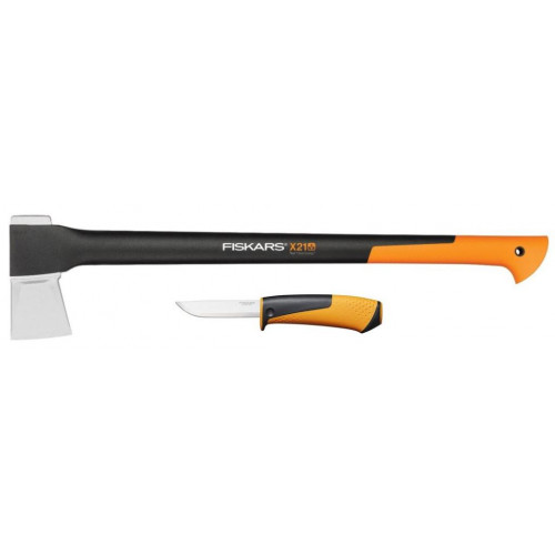 Fiskars Szett hasítófejsze X21 + általános kés HARDWARE 1025436