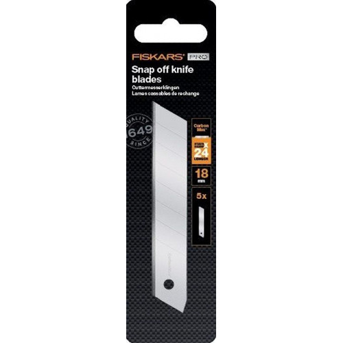 Fiskars CarbonMax Snap-off Pótpengék, 18 mm, 5 db 1027232