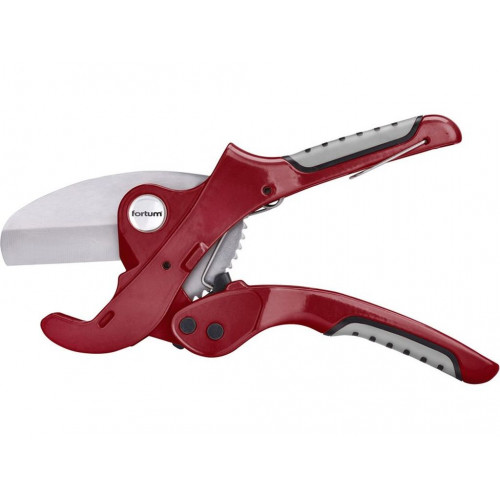 FORTUM Műanyagcső vágóolló, max.: 42 mm (PVC, PP, PE, PEX, PB, PVDF csövekhez) 4775010
