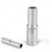 FORTUM ipari dugófej, hosszított, 1/2", 10mm, 61CrV5, mattkróm, 77mm hosszú 4700510