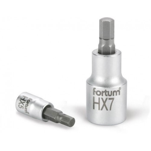 FORTUM Imbusz dugófej, 1/2", HX 6, 38 mm 4701606