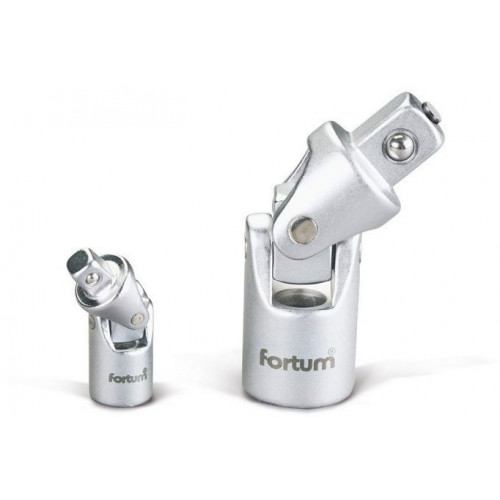 FORTUM ipari csuklós toldószár dugófejekhez, 61CrV5; 1/4" dugófejekhez 4701910 FORTUM ipari csuklós toldószár dugófejekhez, 61CrV5; 1/4" dugófejekhez 4701910