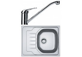 Franke SET N72 OLN 611-63 Rozsdamentes mosogató + FB 250 csaptelep szett 101.0618.833