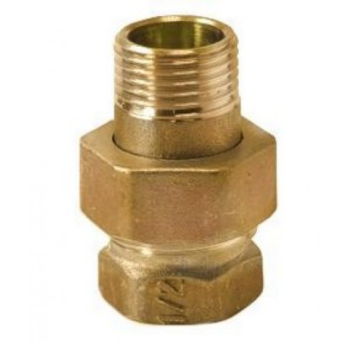 FERRO fűtési szerelvény, 3/4", egyenes, lapos tömítéssel FT209/20