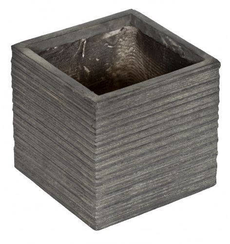 G21 Stone Cube virágcserép 30x30x28.5cm 6392591 G21 Stone Cube virágcserép 30x30x28.5cm 6392591