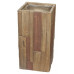 G21 Wood Tube dark virágcserép 40x40x80cm 6392652