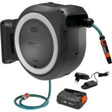 Gardena PowerRoll XL Fali tömlőtartó készlet 35m, fehér (1x2,5Ah/18V) 18642-20