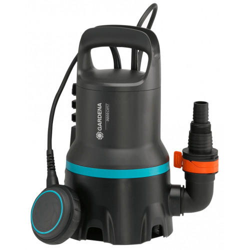 GARDENA 9000 Merülőszivattyú szennyezett vízhez (300W/ 9 000l/h) 9040-20