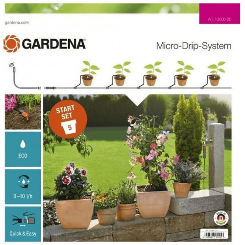 GARDENA Micro-Drip-System Indulókészlet cserepes növényekhez S 13000-20