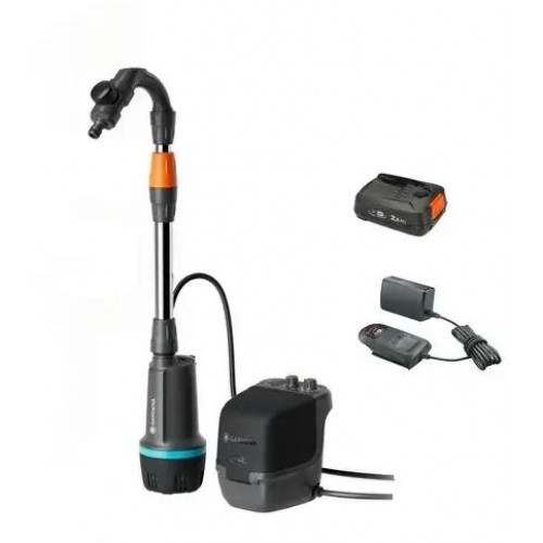 Gardena ComfAuto 2600 18V P4A Akkus hordószivattyú, automata - (1x2,5Ah) 14604-20