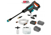 Gardena AquaClean 24/18V P4A Prémium Akkus magasnyomású mosó készlet(1x2,5Ah/18V) 14800-31