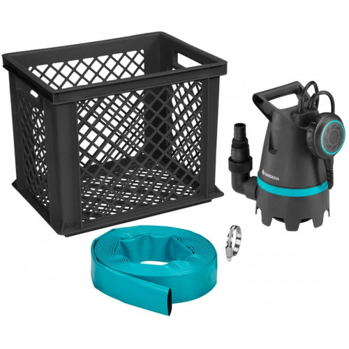 GARDENA 10500 BASIC Merülőszivattyú szett szennyvízhez (400W/10500l/ó) 9009-47