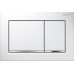 Geberit Omega30 működtető nyomólap, kétmennyiséges, fehér/fényes kr./fehér 115.080.KJ.1