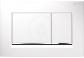Geberit Sigma30 nyomólap, fehér/fényes króm/fehér 115.883.KJ.1