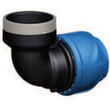 GEORG FISCHER iJOINT polipropilén könyök, 90°, 50 × 1 1/2", belső menetes 158-400-037