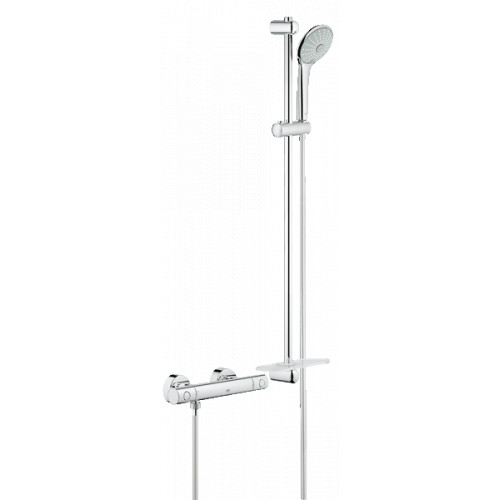 GROHE Grohtherm 1000 Cosmopolitan termosztátos zuhanycsaptelep zuhanyszettel 34321002