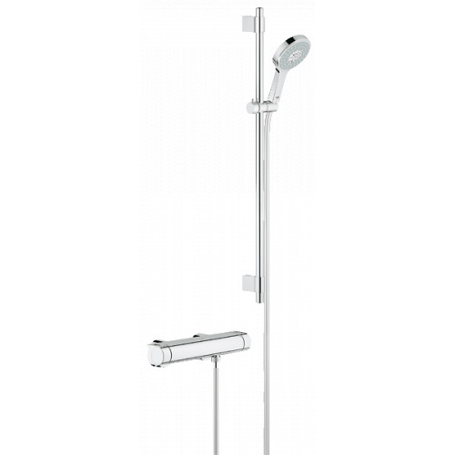 GROHE Grohtherm 2000 termosztátos zuhanycsaptelep zuhanyszettel, króm 34482001