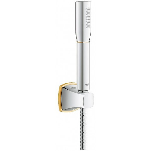 GROHE Grandera Stick falitartós zuhanyszett, króm/arany 27993IG0