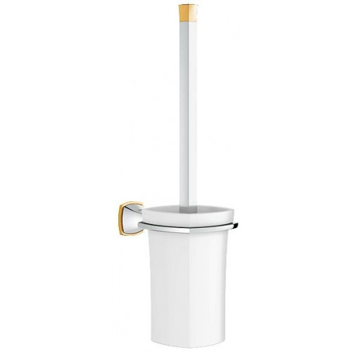 GROHE Grandera WC kefe szett, króm/arany 40632IG0