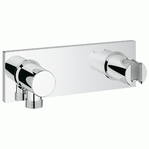 GROHE Grohtherm F fali zuhanycsatlakozás beépített zuhanytartóval, króm 27621000