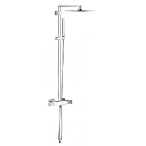 GROHE Euphoria Cube System 230 zuhanyszett termosztátos csapteleppel, króm 26087000