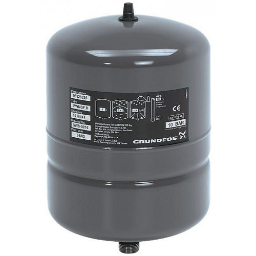 Grundfos Membrános nyomástartály SQE SET-hez 96528335