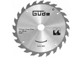 GÜDE Körfűrészlap HM 165 x 20 x 1,5 mm 24Z 58333