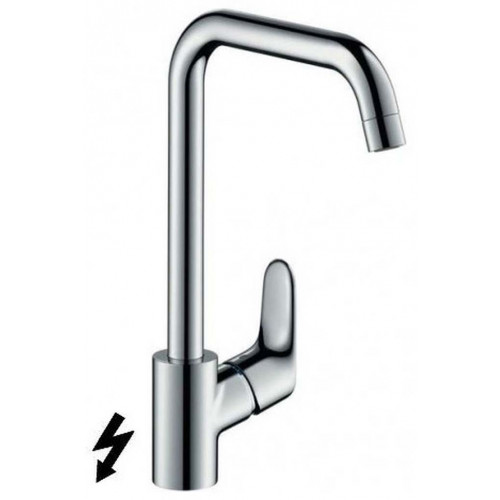 HANSGROHE Focus E2 egykaros mosogatócsap nyílt rendszerű vízmelegítőkhöz, króm 31822000