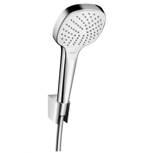 HANSGROHE Croma Select E Vario Porter szett, króm/fehér 26425400