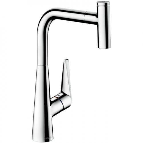HANSGROHE Talis Select S egykaros mosogató csaptelep kihúzható kifolyóval, króm 72821000