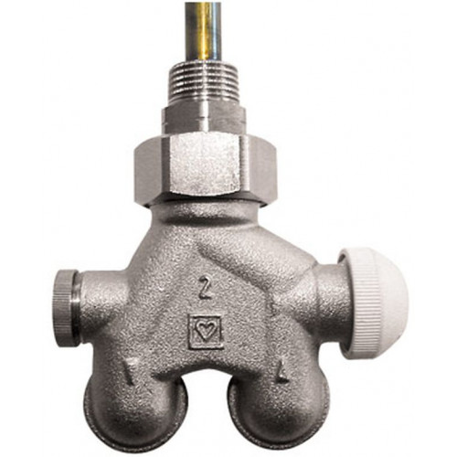 HERZ VUA-40 négyjáratú termosztatikus szelep kétcsöves üzemre, sarok, 1/2", 150/11 1778441 HERZ VUA-40 négyjáratú termosztatikus szelep kétcsöves üzemre, sarok, 1/2", 150/11 1778441