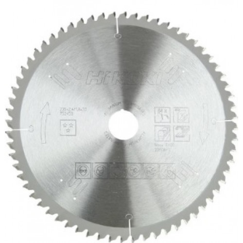 HiKOKI 4100026 TCT Körfűrészlap 255x30mm, 80