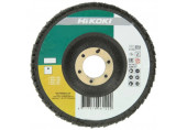 HiKOKI 4100104 Lamellás csiszolótárcsa (rozsdamentes acél, acél), 115x22,23mm, P120