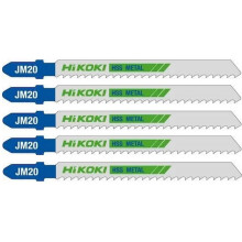 HiKOKI 750012 HSS fűrészlapok szúrófűrészhez 100,4/75x7,5x1mm, 5 db