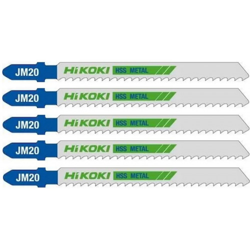 HiKOKI 750012 HSS fűrészlapok szúrófűrészhez 100,4/75x7,5x1mm, 5 db