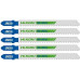 HiKOKI 750012 HSS fűrészlapok szúrófűrészhez 100,4/75x7,5x1mm, 5 db