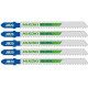 HiKOKI 750012 HSS fűrészlapok szúrófűrészhez 100,4/75x7,5x1mm, 5 db