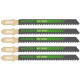HiKOKI 750021 HCS fűrészlap dekopírfűrészhez, fa, 100,4/75x9,5x1,25 mm, 5 db