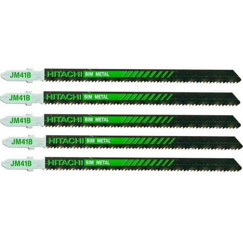 HiKOKI 750032 BIM Fűrészlap fémhez dekopírfűrészhez, 132/105×7,5×1 mm, 5 db