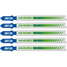 HiKOKI 750091 BIM Fém vágópenge dekopírfűrészhez, 91,5/68x9,7x0,9 mm, 5 db