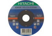 HiKOKI 752511 Vágókorong fém (süllyesztett) 115x22,23x2,5mm