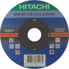 HiKOKI 752511 Vágókorong fém (süllyesztett) 115x22,23x2,5mm