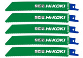 HiKOKI 752676 Fűrészlapok kardfűrészhez, 150/128,5x19,0x0,9mm, 5 db