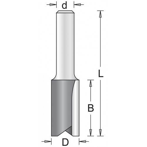 HiKOKI 754004 Marófej 6x19x57mm, 6 mm