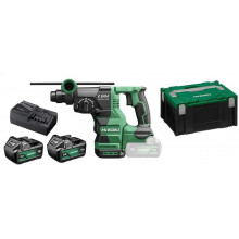 HiKOKI DH1826DAWPZ Akkus fúrókalapács SDS-Plus (18V/2x5,0Ah) HiTBOX