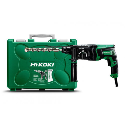HiKOKI (Hitachi) DH28PCY2 Fúró - vésőkalapács SDS-plus, 850 W, HitBOX