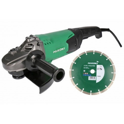 HiKOKI G23SW2W7Z Sarokcsiszoló (230mm/2200W) + ajándék gyémántkorong