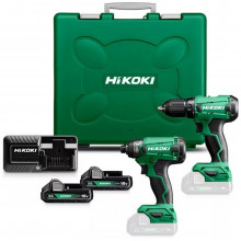 HiKOKI KC18DAWAZ Akkumulátorkészlet DS18DA + WH18DA (2x 2,0Ah / 18V)